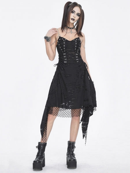 Gothic Ripped Chain Slip dress Gothic Ripped Chain Slip dress