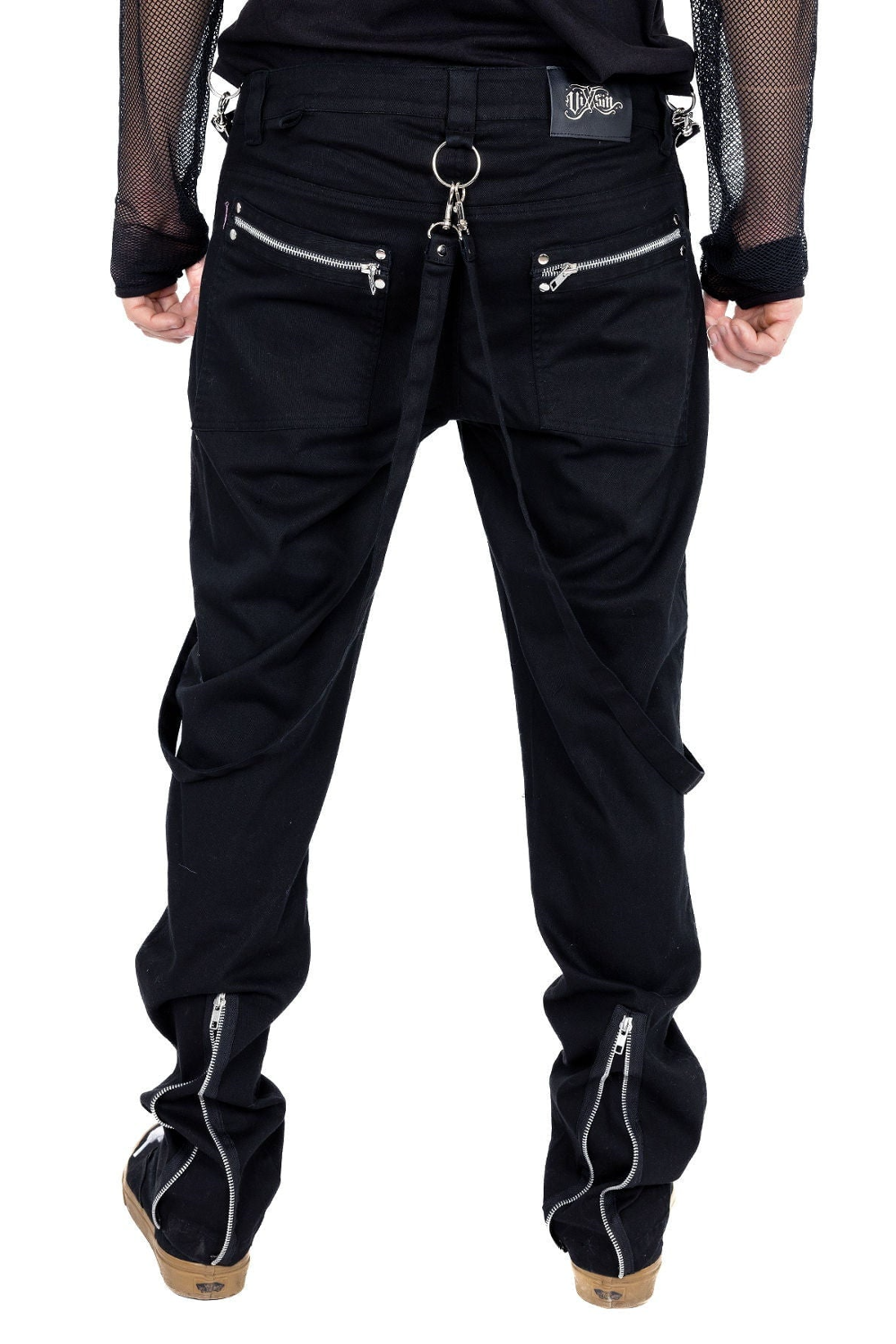 Dalton Slashed Bondage Pants – Blackwidowlondon