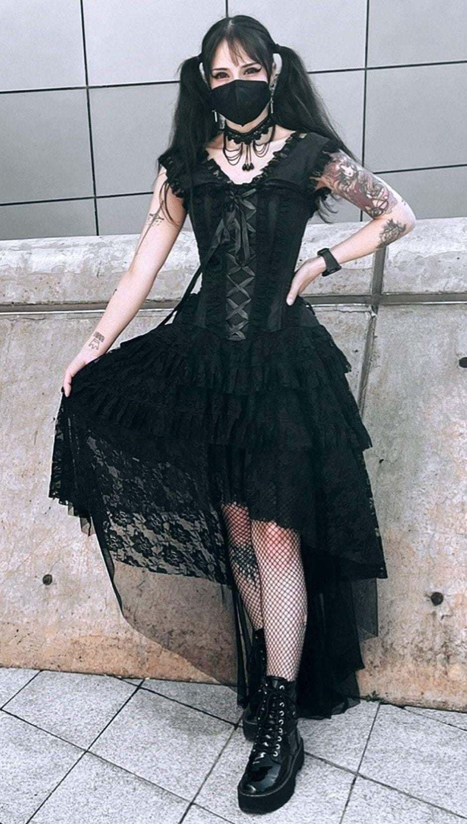Victorian Inspired Corset Dress – Blackwidowlondon