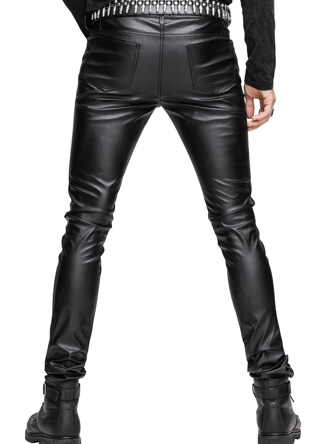 YAMA Faux Leather Trousers – blackwidowlondon